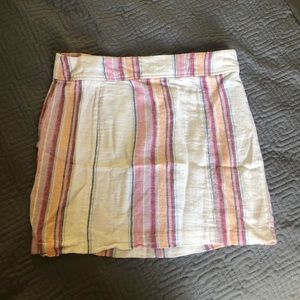 Striped skirt
